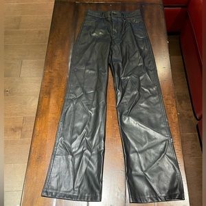 Leather pants from Garage